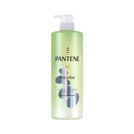 Pantene Micellar Detox & Moisturize Waterlily Extract Scalp Shampoo 530ml 530ml