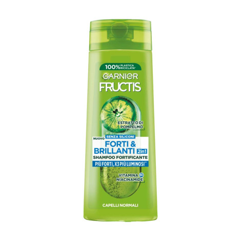 Garnier Fructis Forti & Briallanti 2in1 Shampoo 250ml 250ml