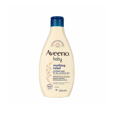 Aveeno Baby Soothing Relief Emollient Wash 250ml 250ml