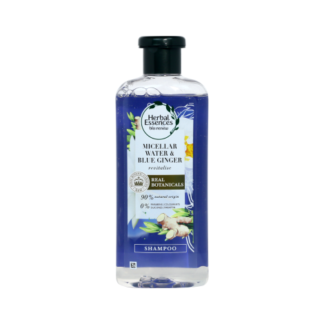 Herbal Essences Micellar Water And Blue Ginger Shampoo 400ml 400ml