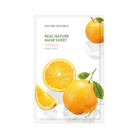 Nature Republic Real Nature Orange Mask Sheet 23ml 23ml