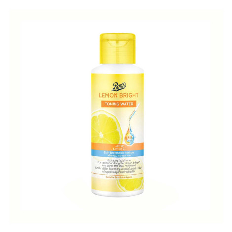 Boots Lemon Bright Toning Water 100ml 100ml