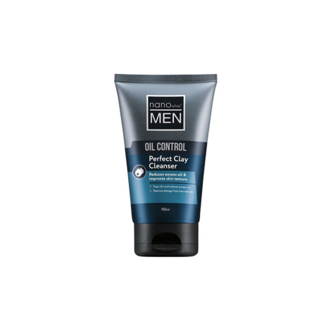 Nano White Men Oil Control Perfect Clay Cleanser 100ml 100ml