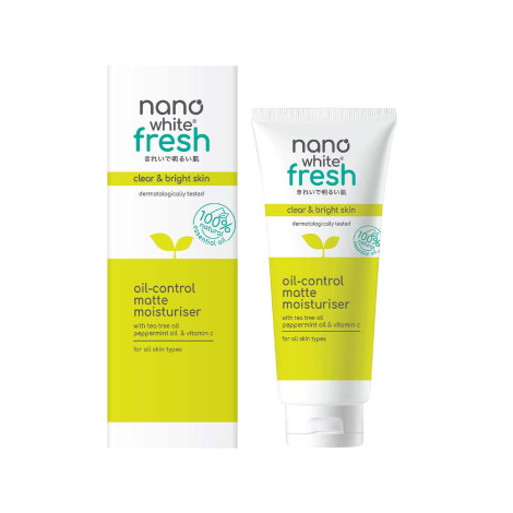 Nano White Fresh Clean & Bright Skin Oil-Control Matte Moisturiser 50ml 50ml