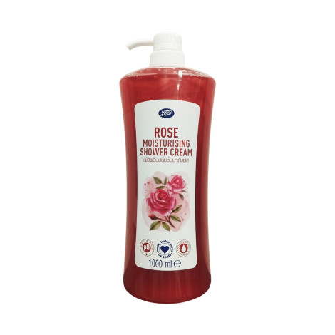 Boots Rose Moisturising Shower Cream 1000ml 1000ml