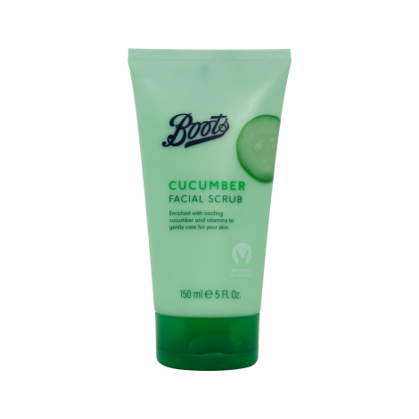 Boots Cucumber Facial Scrub 150ml 150ml