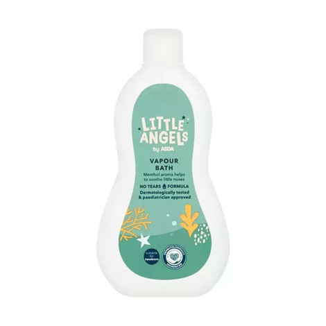 Asda Little Angels Vapour Bath 500ml 500ml