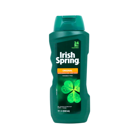 Irish Spring Original Moisturizing Face & Body Wash 532ml 532ml