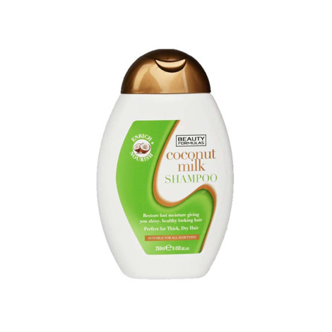 Beauty Formulas Coconut Milk Shampoo 250ml 250ml