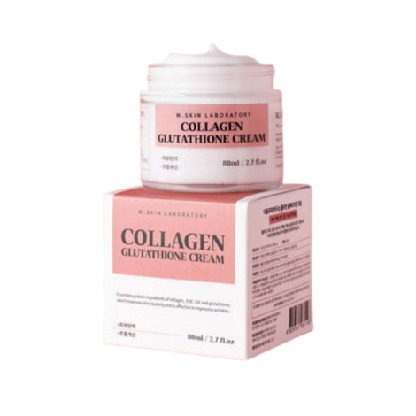 W.Skin Laboratory Collagen Glutathione Cream  80ml 80ml