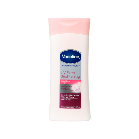 Vaseline Healthy Bright UV Extra Brightening Gluta Glow Lotion 200ml 200ml