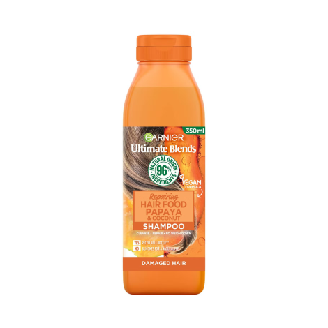 Garnier Ultimate Blends Papaya Hair Food Repairing Shampoo 350ml 350ml