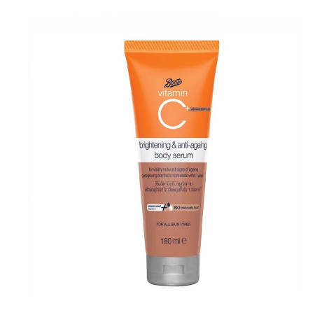 Boots Vitamin C Brightening & Anti-Ageing Body Serum 180ml 180ml