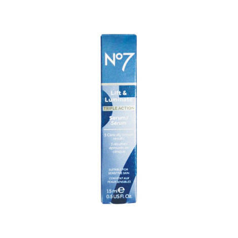 No7 Lift & Luminate Triple Action Serum 15ml 15ml