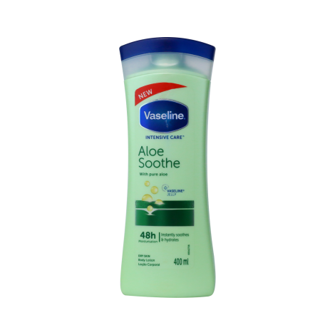 Vaseline Intensive Care 48H Aloe Soothe Moisturising Body Lotion 400ml 400ml