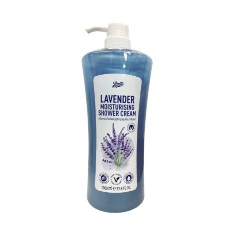 Boots Lavender Moisturising Shower Cream 1000ml 1000ml