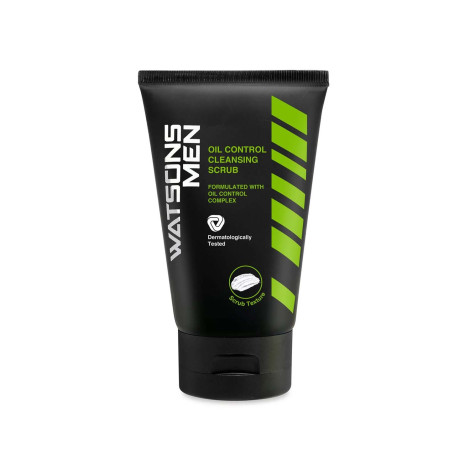 Watsons Men Oil Control Cleansing Scrub 100g 100g