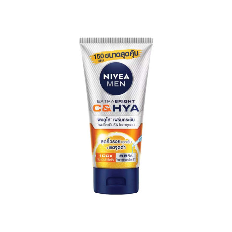 NIVEA Men Extra Bright C & Hya Age Defense Vitamin Foam 150g 150g