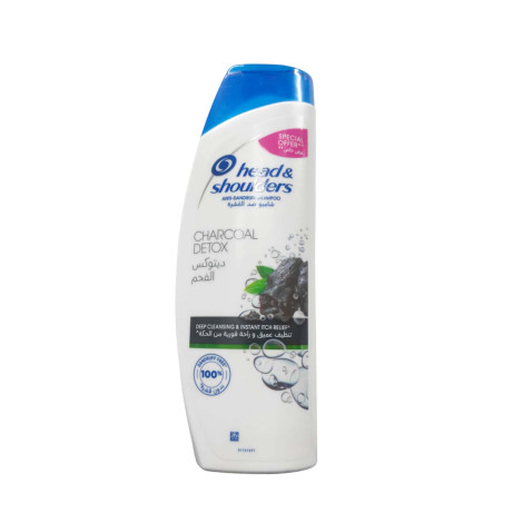 Head & Shoulders Charcoal Detox Anti Dandruff Shampoo 400ml 400ml