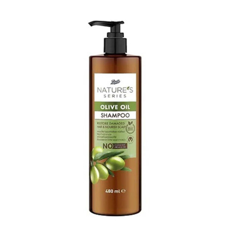 Boots Nature's Series Olive Oil Shampoo 480ml 480ml