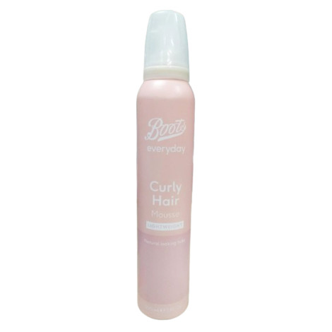 Boots Everyday Curly Hair Mousse Lightweight 200ml 200ml