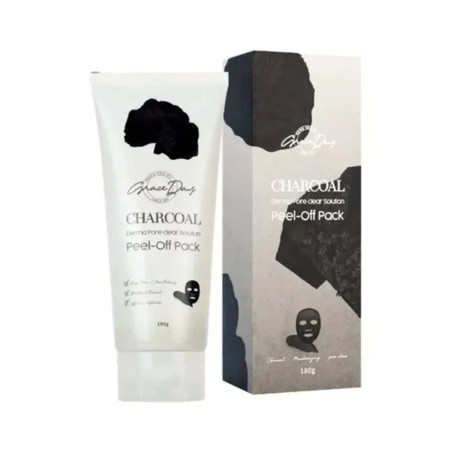 Grace Day Charcoal Derma Pore Dear Solution Peel Off Pack 180ml 180ml