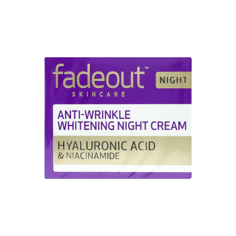 Fadeout Anti-Wrinkle Whitening Night Cream 50ml 50ml