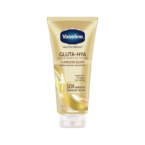 Vaseline Gluta-Hya Flawless Glow Serum Burst UV Lotion 300ml 300ml