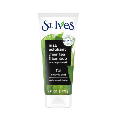 St.Ives Bha Exfoliant Green Tea & Bamboo 1% Salicylic Acid Scrub 170g 170g