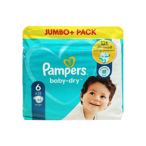 Pampers Baby Dry Pants For 13-18 kg 62pcs Jumbo Pack 62pcs