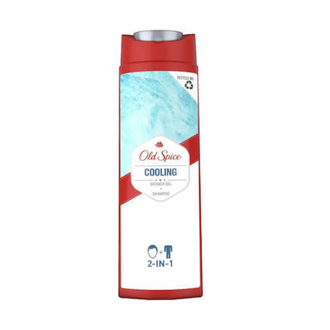 Old Spice Cooling 2in1 Shower Gel & Shampoo 400ml 400ml