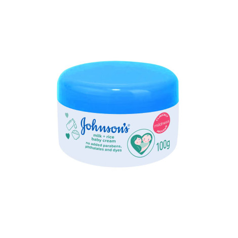 Johnson's Milk + Rice Baby Cream 100g 100g