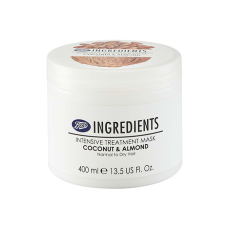 Boots Ingredients Coconut & Almond Intensive Treatment Mask 400ml 400ml