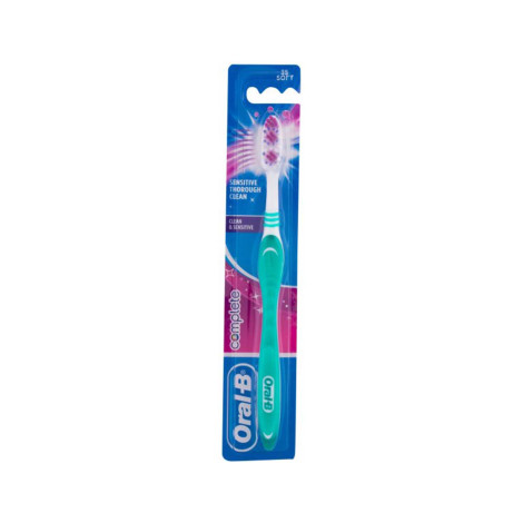 Oral-B complete Clean & Sensitive Toothbrush Green - 35 Soft 1pc