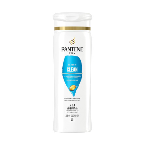 Pantene Pro-V Classic Clean Cleanses & Refreshes 2in1 Shampoo + Conditioner 355ml 355ml