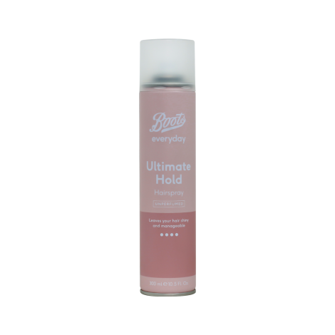 Boots Everyday Ultimate Hold Hairspray Unperfumed 300 ml 300ml