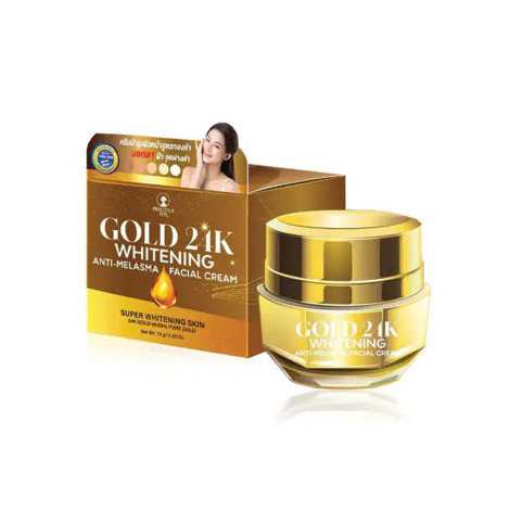 Precious Skin Gold 24K Whitening Anti-Melasma Facial Cream 15g 15g