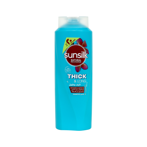 Sunsilk Natural Recharge Thick & Long Shampoo 600ml 600ml