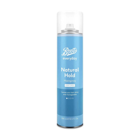 Boots Natural Hold Hairspray Perfumed 300ml 300ml
