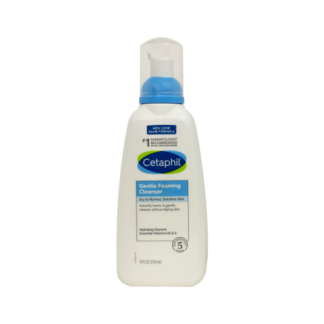 Cetaphil Gentle Foaming Cleanser Dry to Normal, Sensitive Skin 236ml 236ml