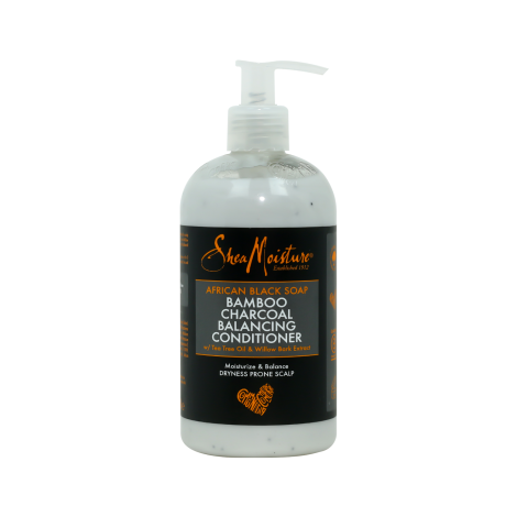 Shea Moisture African Black Soap Bamboo Charcoal Balancing Conditioner 384ml 384ml