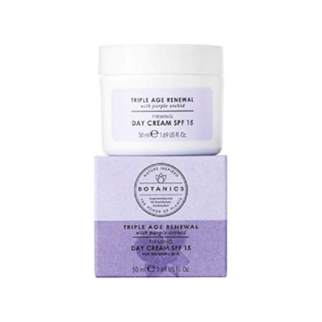 Botanics Triple Age Renewal Firming Day Cream SPF15 50ml 50ml