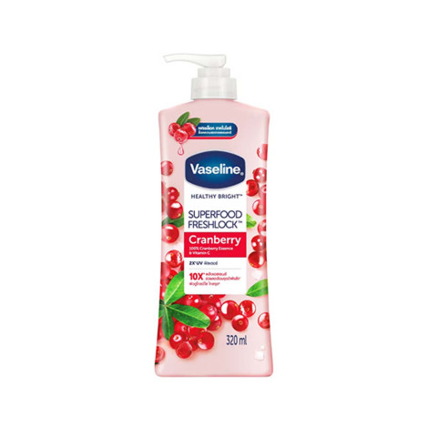 Vaseline Super Food Fresh Look Cranberry Body Lotion 320ml 320ml