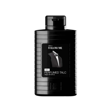 Follow Me Men Perfumed Talc Powder Black 160g 160g