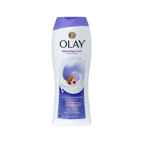 Olay Hydrating Clean Almond Milk Body Wash 650ml 650ml