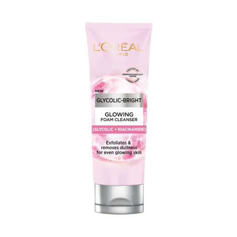 Loreal Glycolic Bright Glowing Foam Cleanser 100ml 100ml