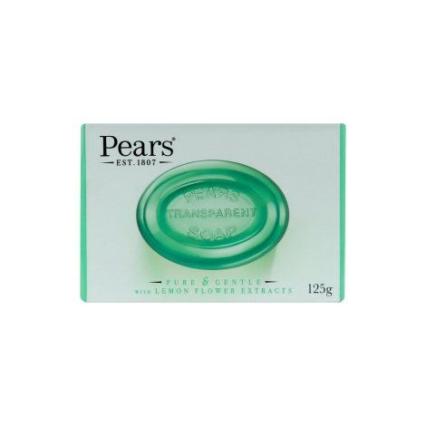 Pears Pure & Gentle Lemon Flower Extracts Transparent Soap125g 125g
