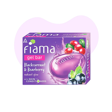 Api Fiama Fiama Blackcurrant & Bearberry Gel Bar 125g | MedEasy