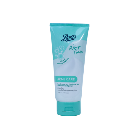 Boots BHA & Tea Tree Extract Acne Care Whip Foam 100ml 100ml