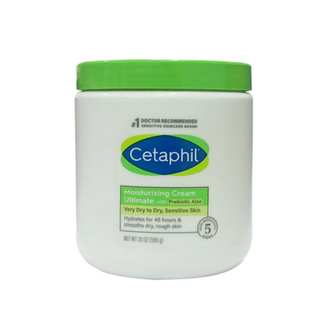Cetaphil Moisturizing Cream Ultimate With Prebiotic Aloe 566g 566g